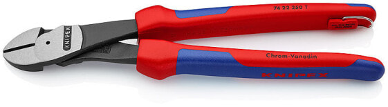 KNIPEX 74 22 250 T - Diagonal-cutting pliers - Blue/Red - 25 cm - 460 g