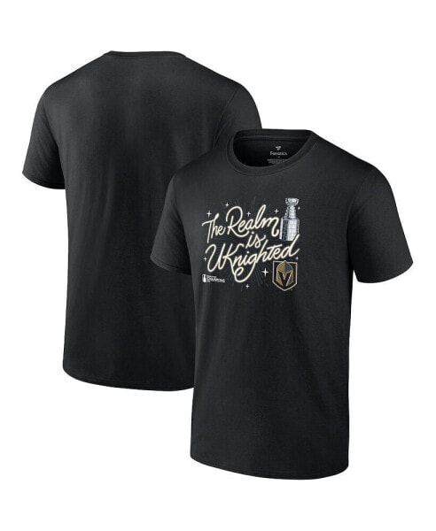 Men's Black Vegas Golden Knights 2023 Stanley Cup Champions Big and Tall Celebration T-shirt