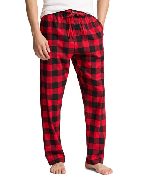 Men's Plaid Flannel Pajama Pants