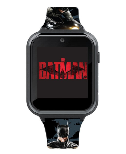 Unisex Black Silicone Strap Smart Watch