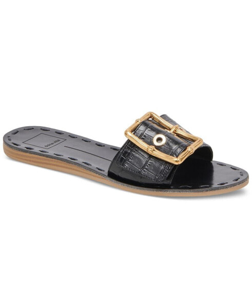 Women's Dasa Buckle Detailed Slide Flat Sandals