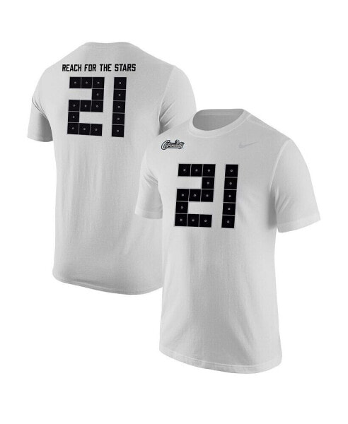 Men's #21 White UCF Knights Space Game Jersey T-shirt