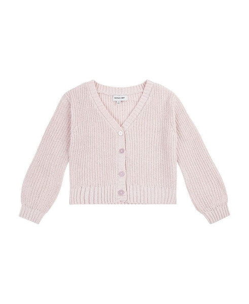 Little Girls Sammy + Nat Chenille Cardigan