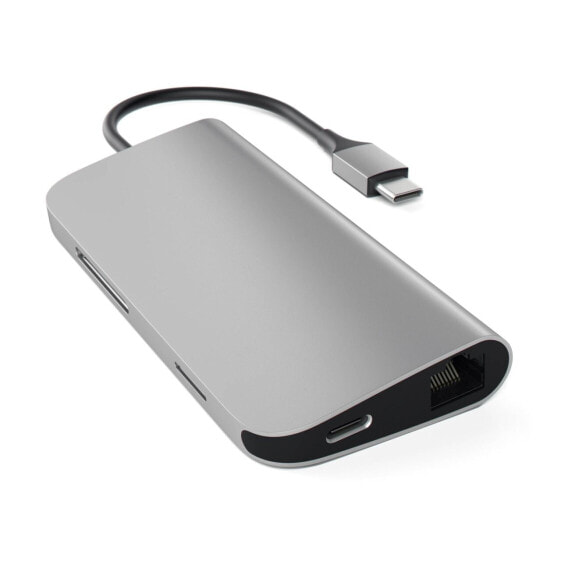 Satechi USB-C Hub, Multi-Port Adapter"Space Grau USB-C 8 in 1