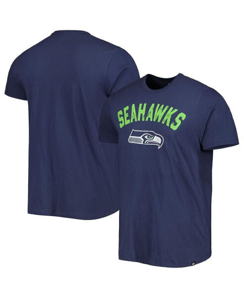 Men's College Navy Seattle Seahawks All Arch Franklin T-shirt