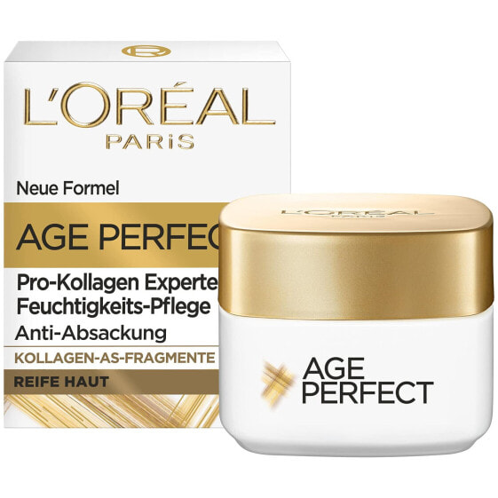 L'Oréal Paris Firming Eye Care for Mature Skin, Anti-Ageing Moisturiser Against Age Spots, with Collagen AS Fragments, Age Perfect Pro Collagen Expert, 15 ml
