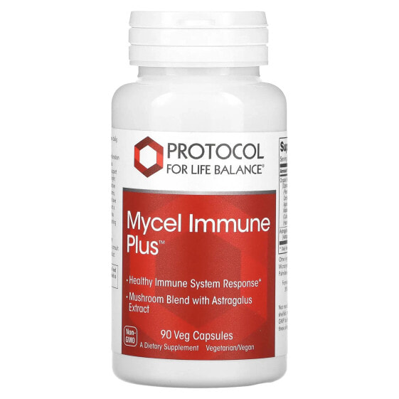 Mycel Immune Plus, 90 Veg Capsules