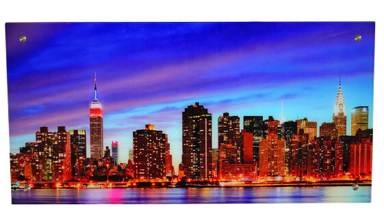 Glasbild T115 50x100cm New York