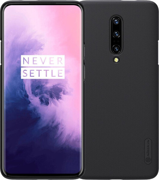 Чехол для смартфона NILLKIN Frosted Shield OnePlus 7 Pro - Черный uniwersalny