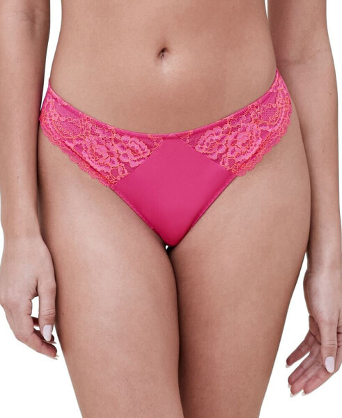 Women's Minx No-Show Comfortable Lace Thong