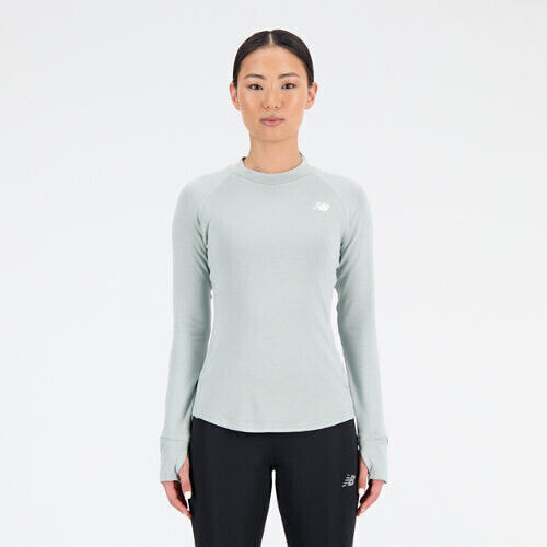 New Balance Women's Q Speed 1NTRO Long Sleeve Green Size L