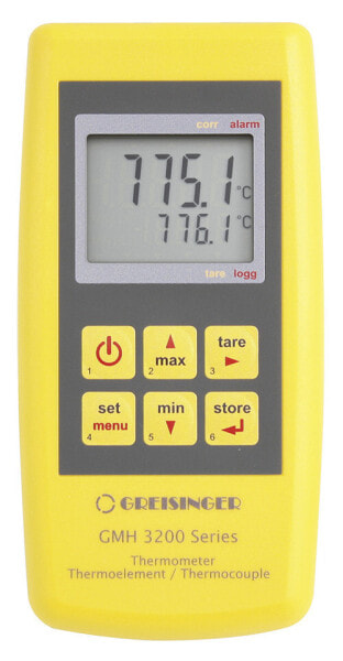 Greisinger GMH3231 Temperatur-Messgerät -220 -+1768°C Kontaktmessung