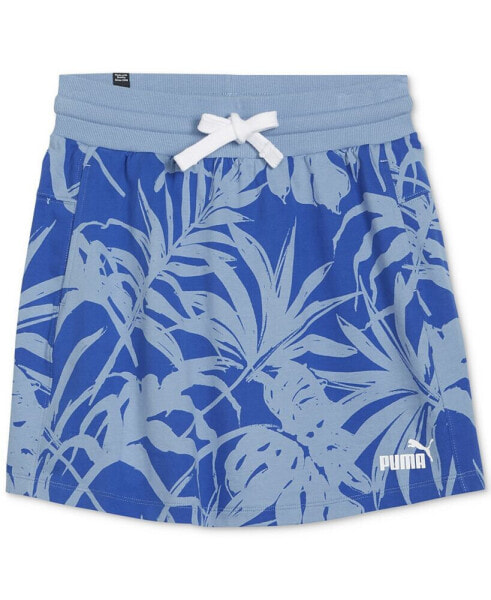 Women's Palm Resort Drawstring-Waist Skirt