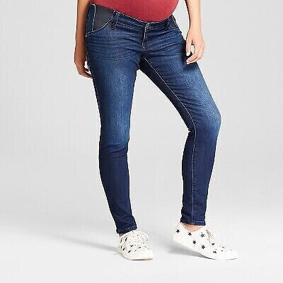 Under Belly Skinny Maternity Jeans - Isabel Maternity by Ingrid & Isabel Dark