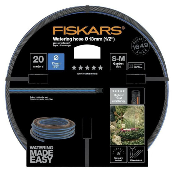 Поливочный шланг Fiskars 1/2" 20м - Q5