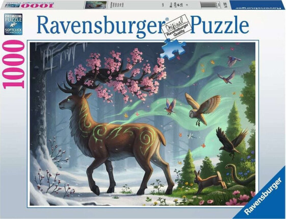 Ravensburger Ravensburger Jigsaw Puzzle The Deer as the Herald of Spring (1000 Pieces)