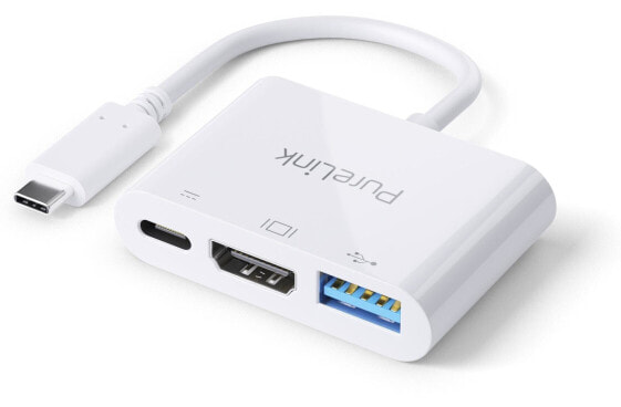 PureLink IS270 - USB 3.2 Gen 1 (3.1 Gen 1) Type-C - 60 W - HDMI - USB 3.2 Gen 1 (3.1 Gen 1) Type-C - USB 3.2 Gen 1 (3.1 Gen 1) Type-A - Acrylonitrile butadiene styrene (ABS) - Polyvinyl chloride (PVC) - FCC - CE - USB