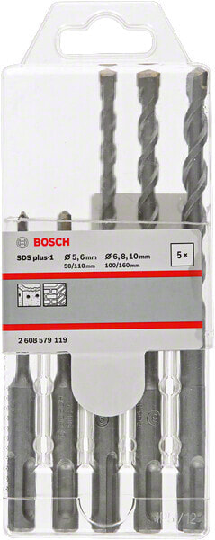 Bosch Drill SDS Plus-1 набор 5/6/6/8/10