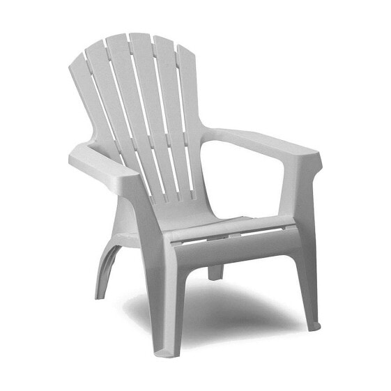 Садовый стул Ipae-Progarden Dolomiti Белый полипропилен (75 x 86 x 86 см)