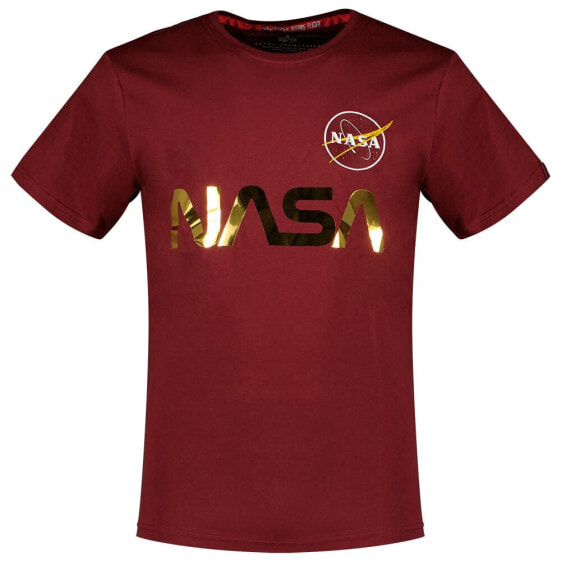 ALPHA INDUSTRIES NASA Reflective short sleeve T-shirt