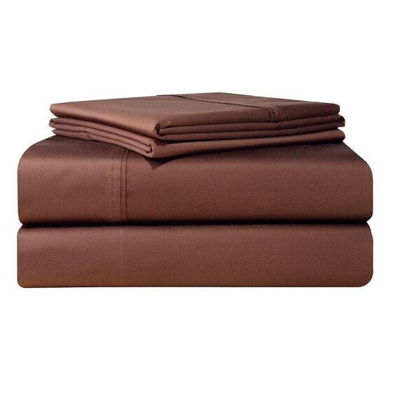 Solid Extra Deep 500 Thread Count Sateen Pillowcase Pair, Standard