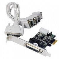 Longshine LCS-6324P - PCIe - Serial - PCIe 1.1 - Oxford OX954 - 230.4 Kbit/s - 128 B