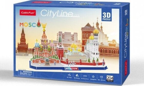 Dante Puzzle 3D City Line Moscow 204el 20266