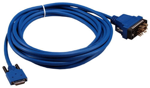 Cisco 3m V.35 DTE Cable - Blue - 3 m - DTE - 26-pin Smart - Male - Cisco 2600 - 3600 - 3700