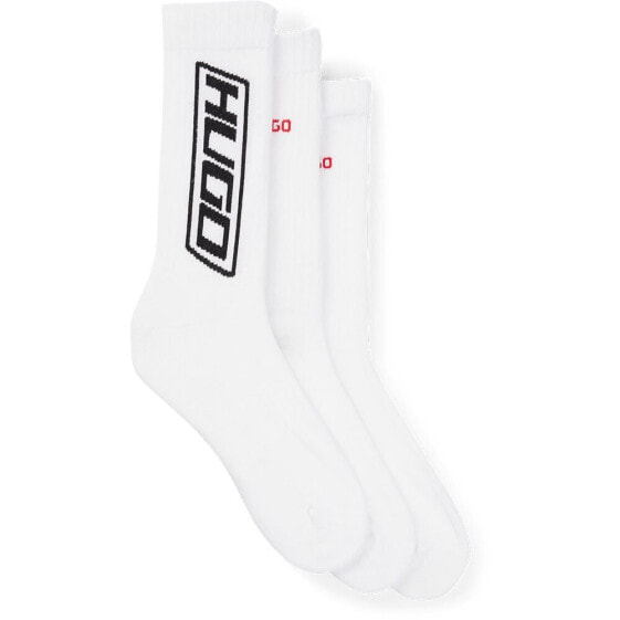 HUGO Rs Rib Badge Cc socks 3 Pairs