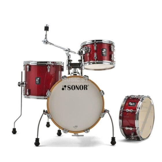 Sonor AQX Jungle Shell-Set RMS Red Moon Sparkle