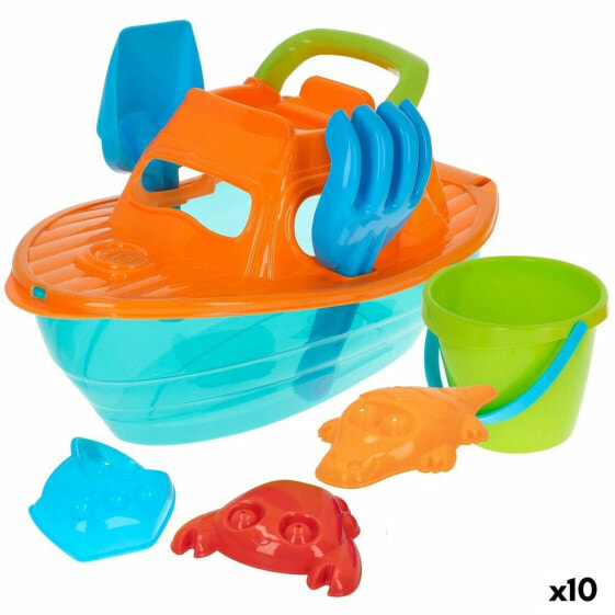 Набор пляжных игрушек Colorbaby полипропилен (10 штук)
