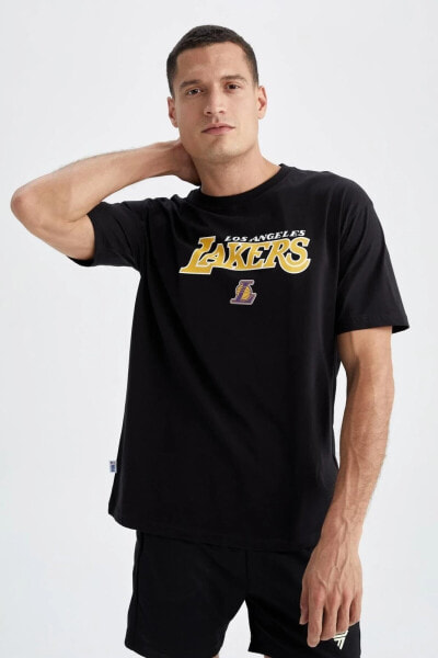 Футболка Defacto Los Angeles Lakers Oversize Fit