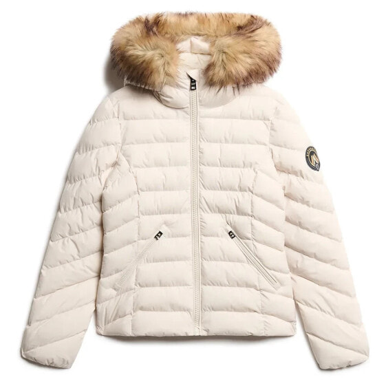 SUPERDRY Fuji Faux Fur Padded jacket