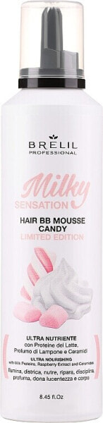 Brelil Milky Sensation Hair BB Mousse Candy Limited Edition