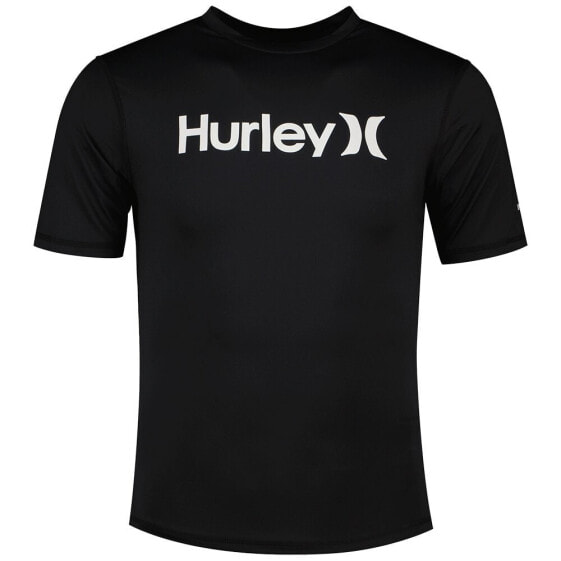 Футболка рашгард Hurley Quickdry с коротким рукавом UV