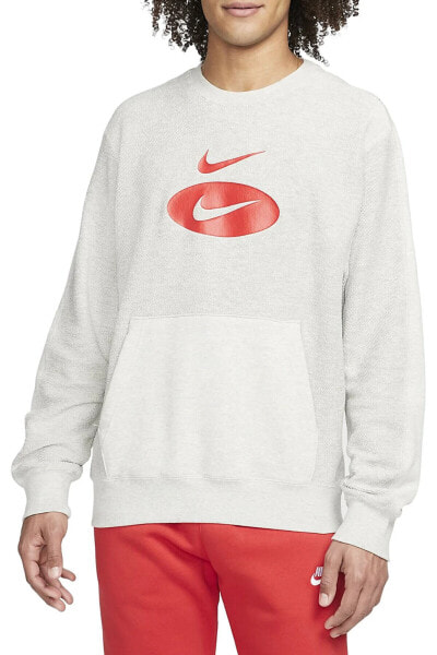 Толстовка мужская Nike Swoosh Crew Neck Erkek Sweatshirt dm5464-050