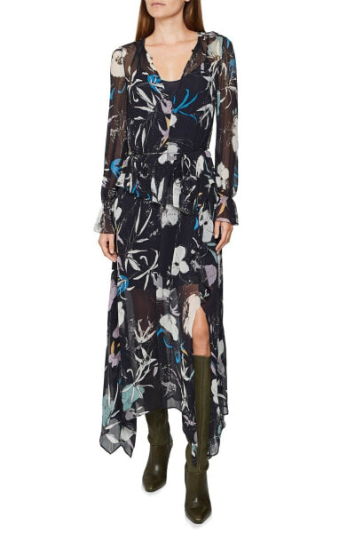 Ботинки Reiss Carina Spring Floral Maxi Dress Navy Multi Uk 4 US 0