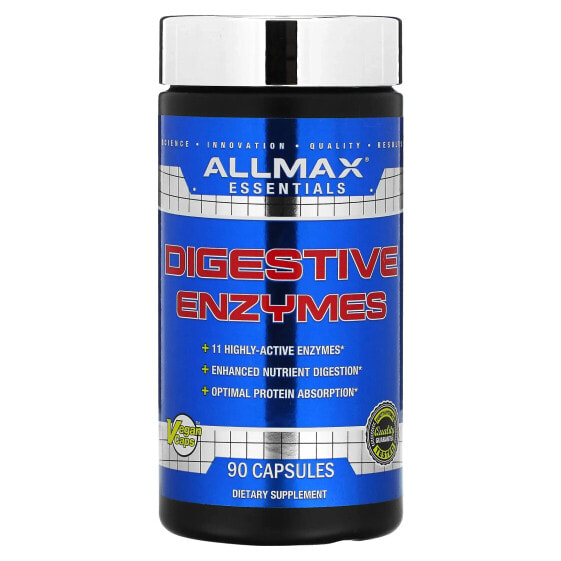 Пищеварительные ферменты ALLMAX Digestive Enzymes, 90 капсул