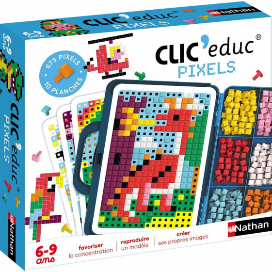 Настольная игра Nathan Clic'educ pixels