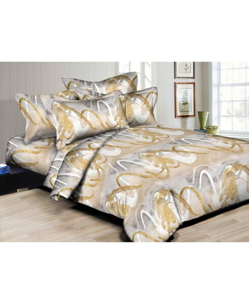 King Size Duvet Cover Set - 4 Piece Set