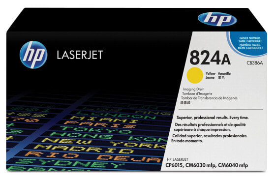 HP 824A - HP - HP LaserJet CM6030 - CM6040 - CP6015 - 1 pc(s) - Laser printing - Yellow - CB386A