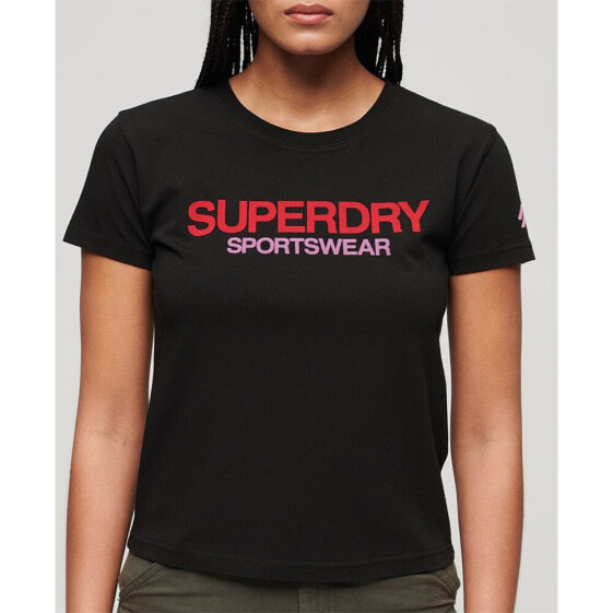 SUPERDRY Sportswear Logo Fitted short sleeve T-shirt
