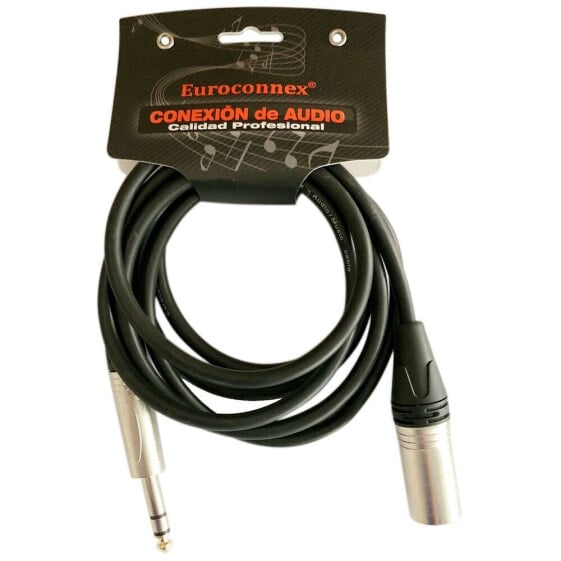 EUROCONNEX 4320-1 Stereo XLR cable 6.35 mm 1m