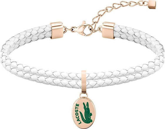 White leather bracelet Sneak 2040057