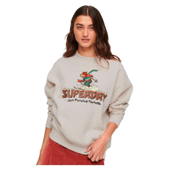 SUPERDRY Travel Postcard Graphic sweatshirt