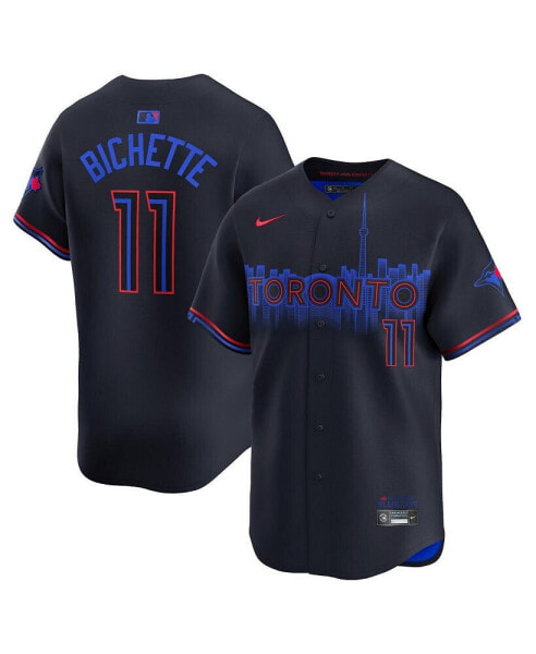 Men's Bo Bichette Navy Toronto Blue Jays 2024 City Connect Limited Player Jersey