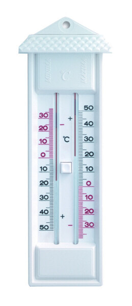 Термометр для жидкой среды TFA Dostmann 10.3014.02 белый для внутреннего и наружного использования, пластик, настенный