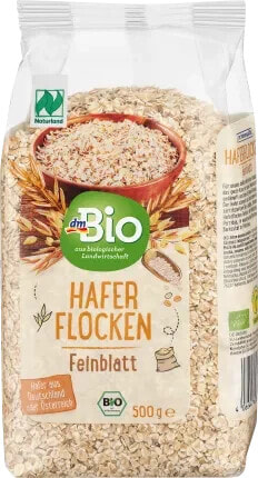 Haferflocken, Feinblatt, Naturland, 500 g