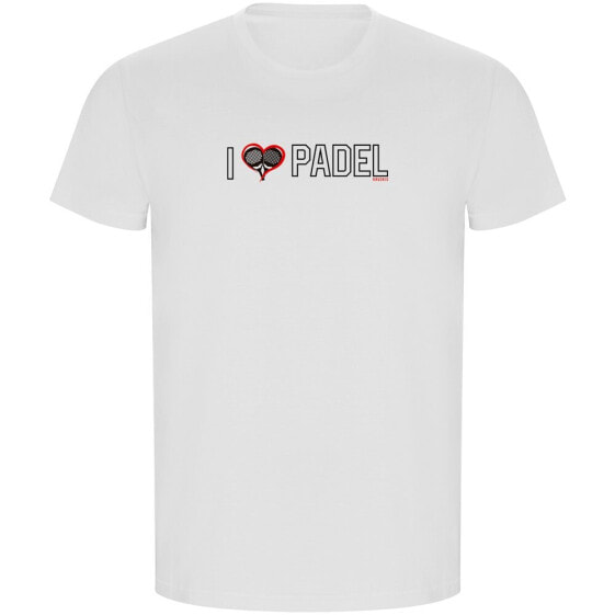 KRUSKIS I Love Padel ECO short sleeve T-shirt