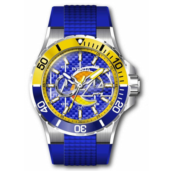 Invicta NFL Los Angeles Rams Men's Watch - 50mm. Blue (45405)